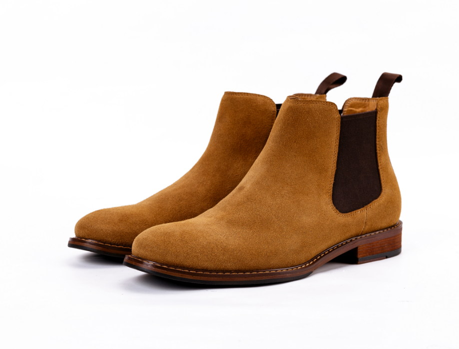 First layer cowhide casual handmade leather shoes for men