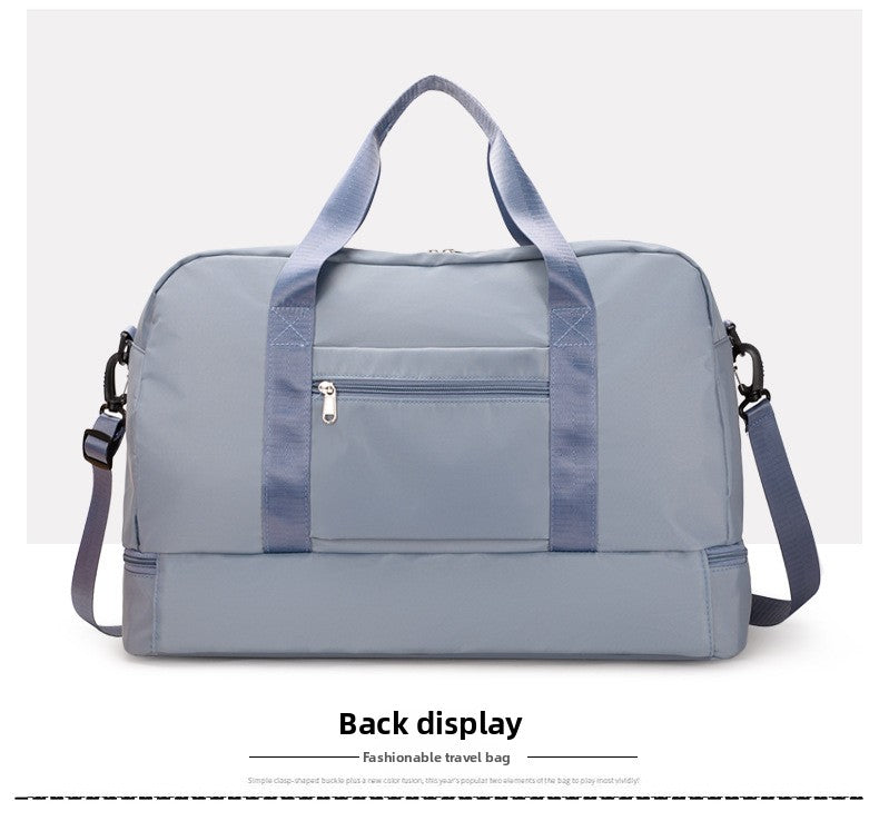 Large Capacity Travel Bag for Short Trips, Lightweight Handbag, Dry and Wet Separation Gym Bag, Sports Bag