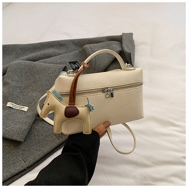 New Hand-Carrying Bag Women's Simple Fashion Small Square Bag All-Match Messenger Bag