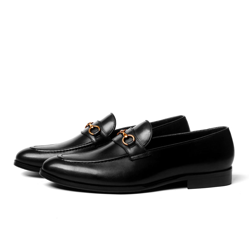 Casual formal handmade leather shoes