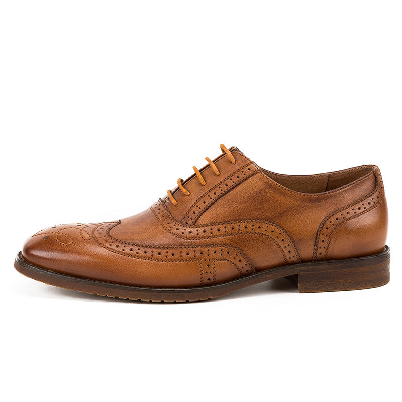 Handmade leather shoes