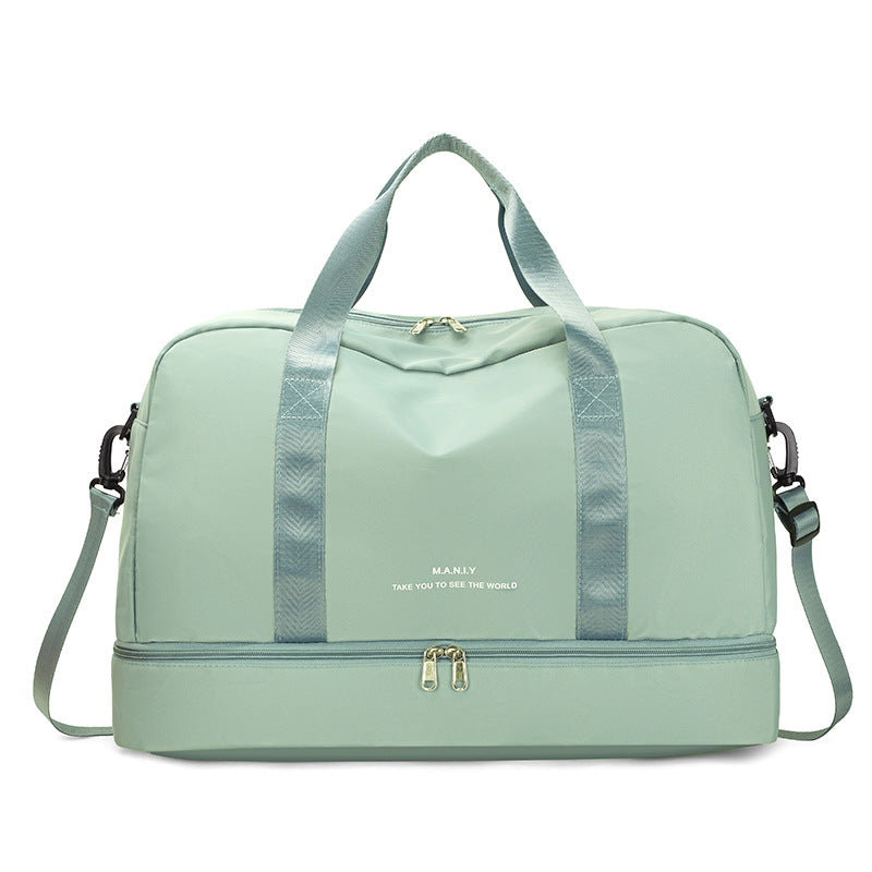 Large Capacity Travel Bag for Short Trips, Lightweight Handbag, Dry and Wet Separation Gym Bag, Sports Bag