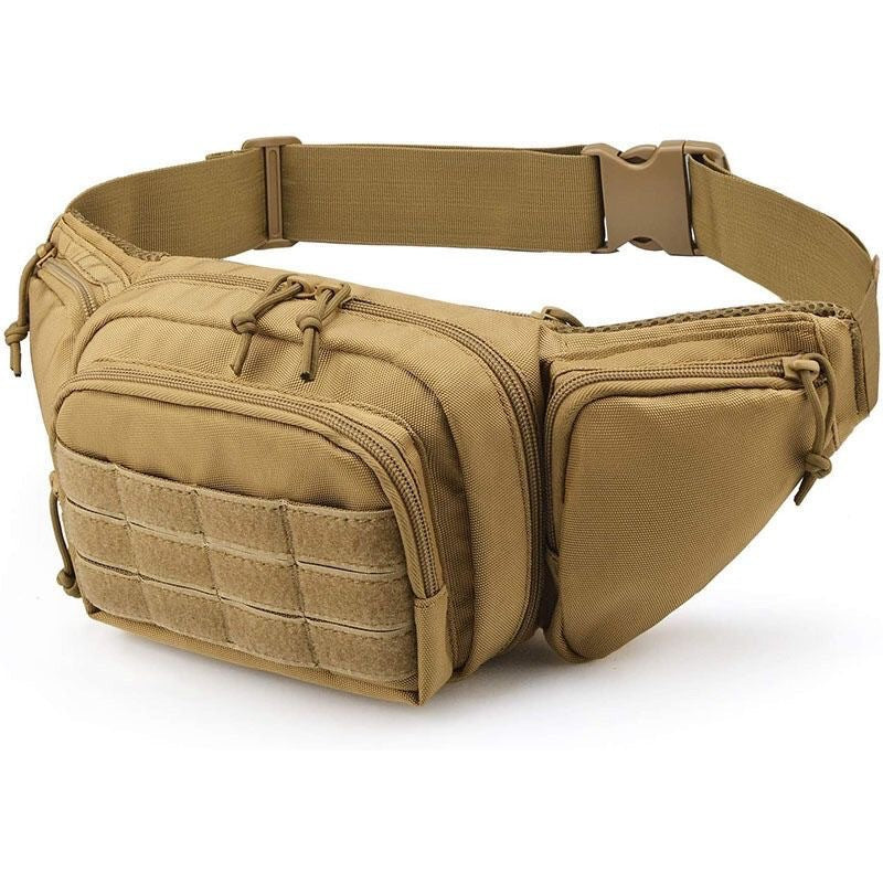 Multifunctional Bag Outdoor Tactical Multifunctional Storage Waist Bag Outdoor Military Enthusiast Hiking Casual Waist Bag Running Sports