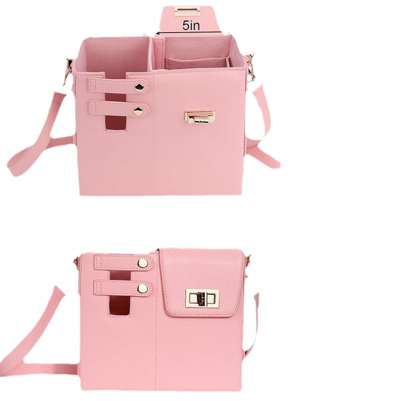 Outdoor Portable Drink Bottle Water Cup Bag New Original Design Pink Commuter Crossbody Bag