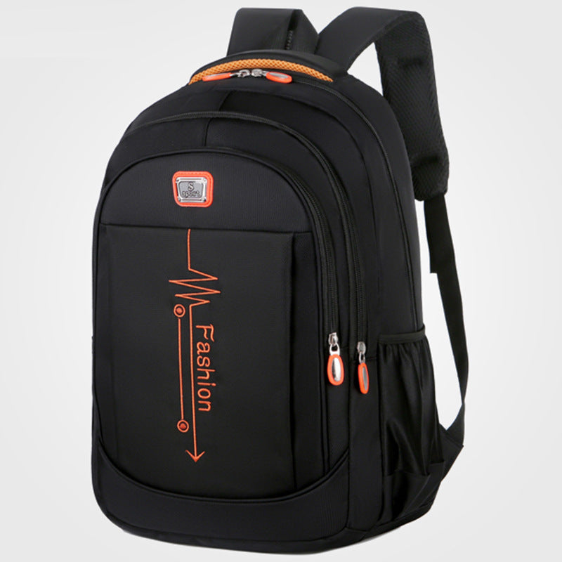 New Edition Student Backpack Large Capacity Korean Style Trendy Fashion Casual Travel Laptop Backpack