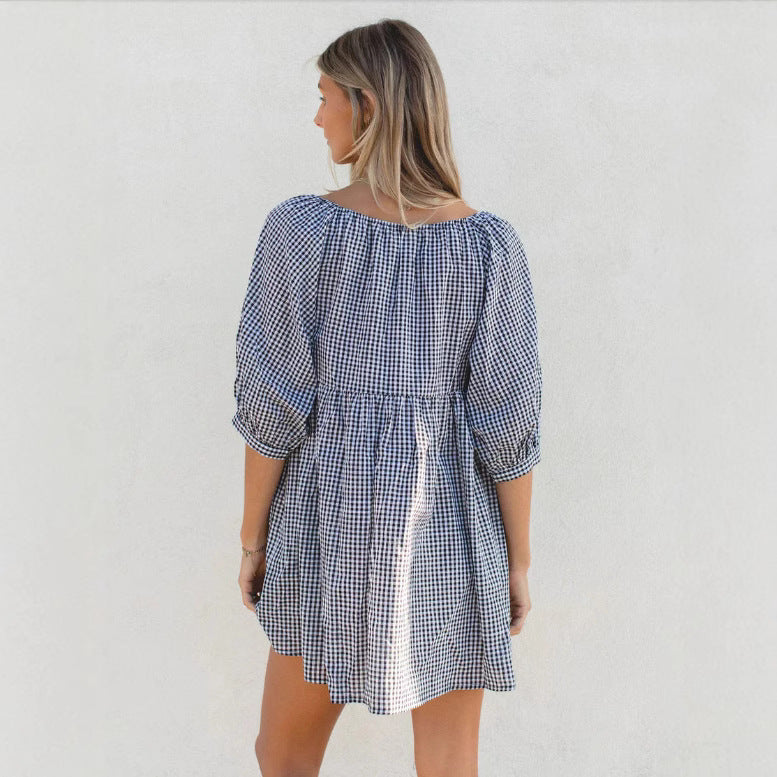 Loose-Fitting Loungewear Commuting Exclusive Dress