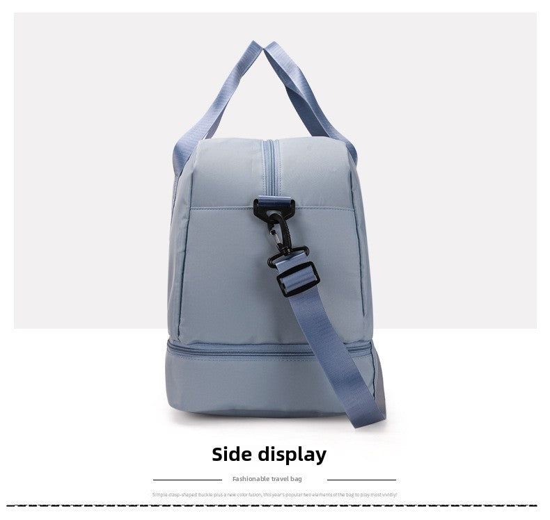 Large Capacity Travel Bag for Short Trips, Lightweight Handbag, Dry and Wet Separation Gym Bag, Sports Bag