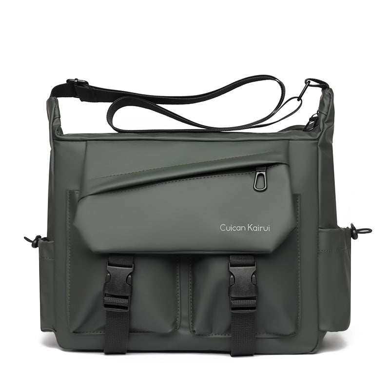 Trendy Functional Crossbody Bag Casual Versatile High-end Commuter Men's Bag