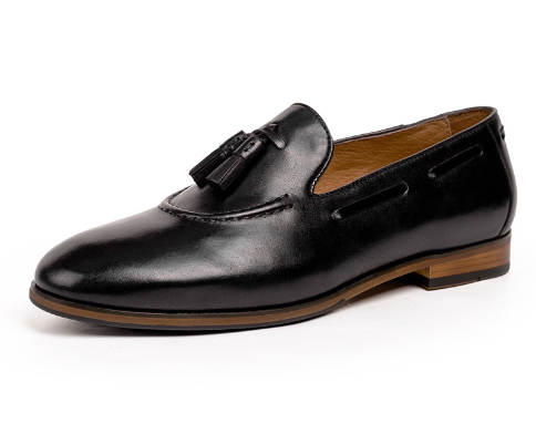 Leather handmade breathable leather shoes