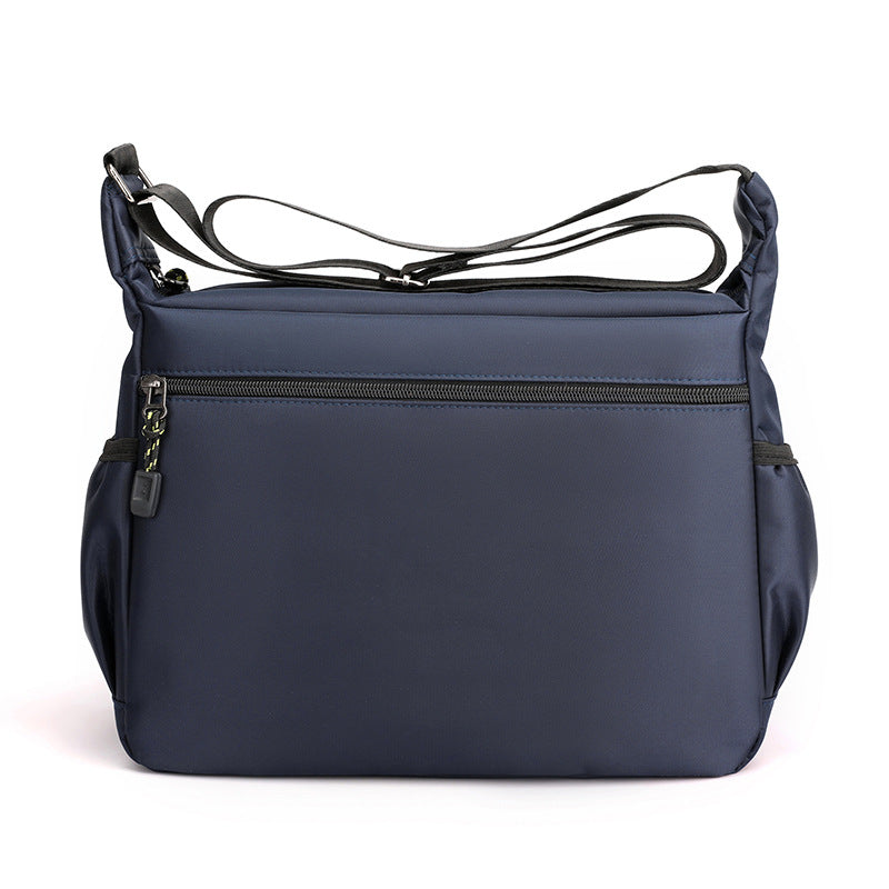 Oxford Cloth Men's Bag Trendy Single Shoulder Casual Bag Waterproof Lightweight Travel Bag Multi-layer Storage Crossbody Bag Wholesale