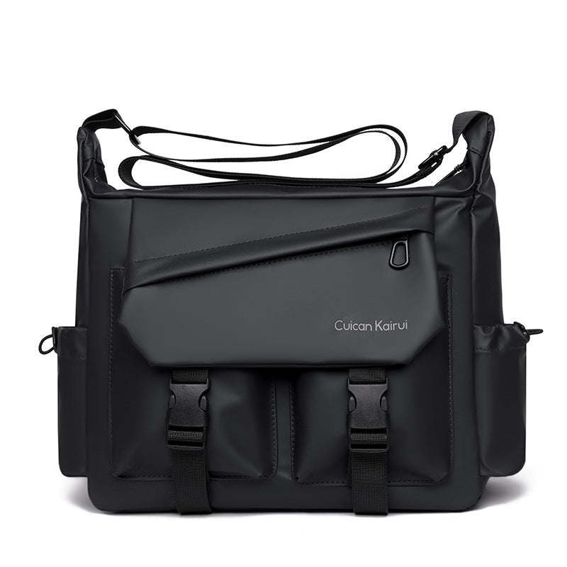 Trendy Functional Crossbody Bag Casual Versatile High-end Commuter Men's Bag