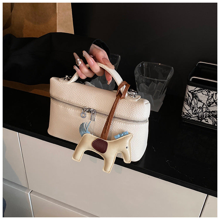 New Hand-Carrying Bag Women's Simple Fashion Small Square Bag All-Match Messenger Bag