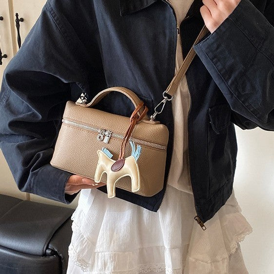 New Hand-Carrying Bag Women's Simple Fashion Small Square Bag All-Match Messenger Bag