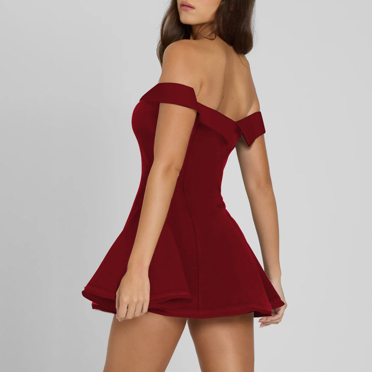 New Fashion Sexy Strapless Niche Dress Slim Fit Bodycon Dress