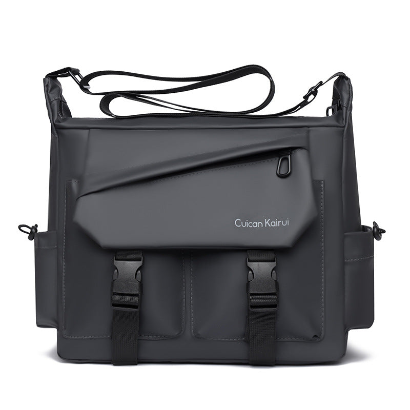 Trendy Functional Crossbody Bag Casual Versatile High-end Commuter Men's Bag