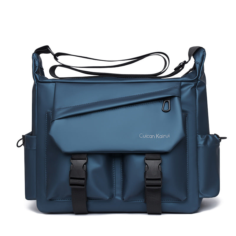 Trendy Functional Crossbody Bag Casual Versatile High-end Commuter Men's Bag