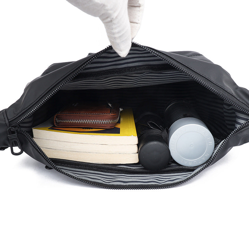 Trendy Functional Crossbody Bag Casual Versatile High-end Commuter Men's Bag