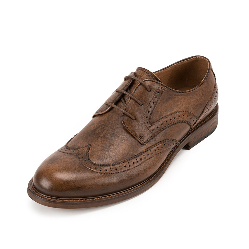 Business casual formal handmade leather shoes