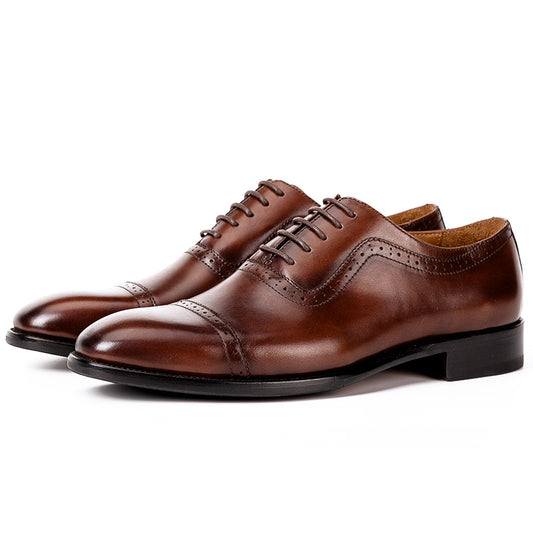 Handmade business dress shoes