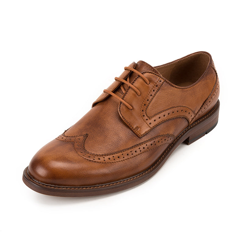 Business casual formal handmade leather shoes
