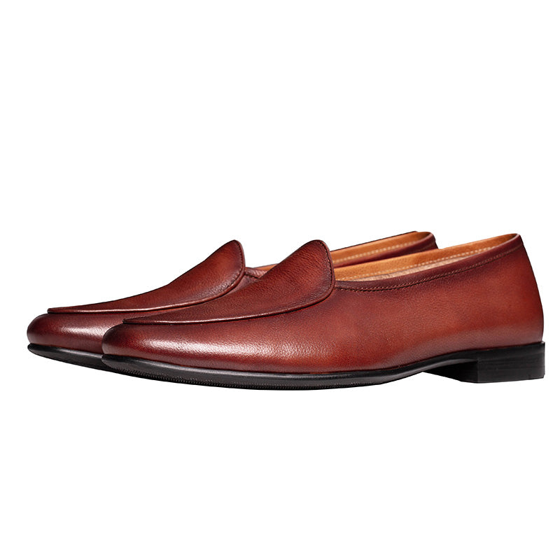 Sports and leisure handmade leather shoes