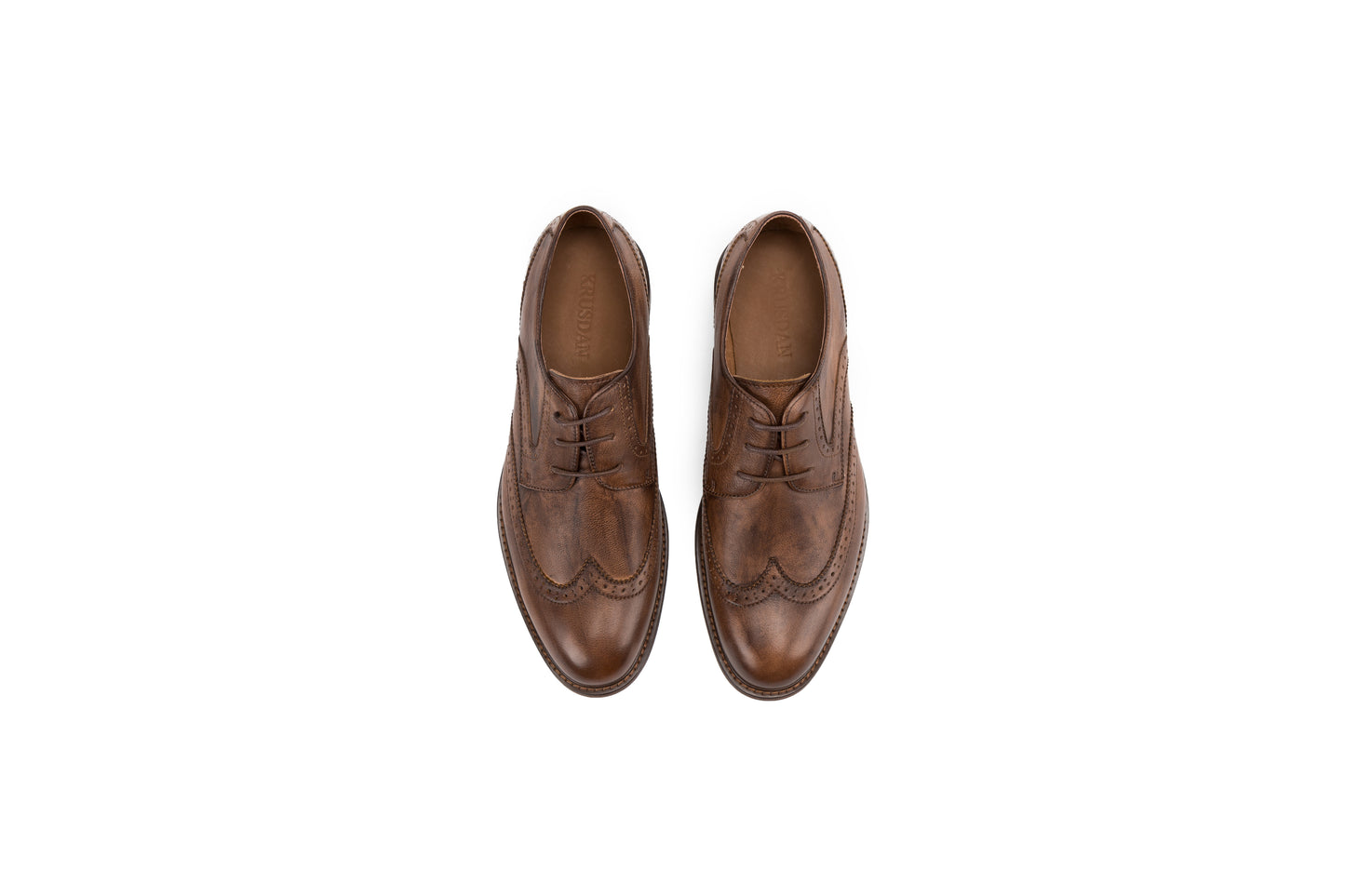 Business casual formal handmade leather shoes