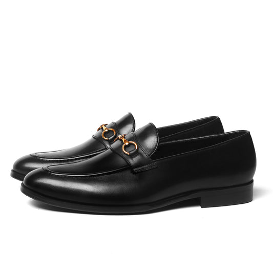 Casual formal handmade leather shoes