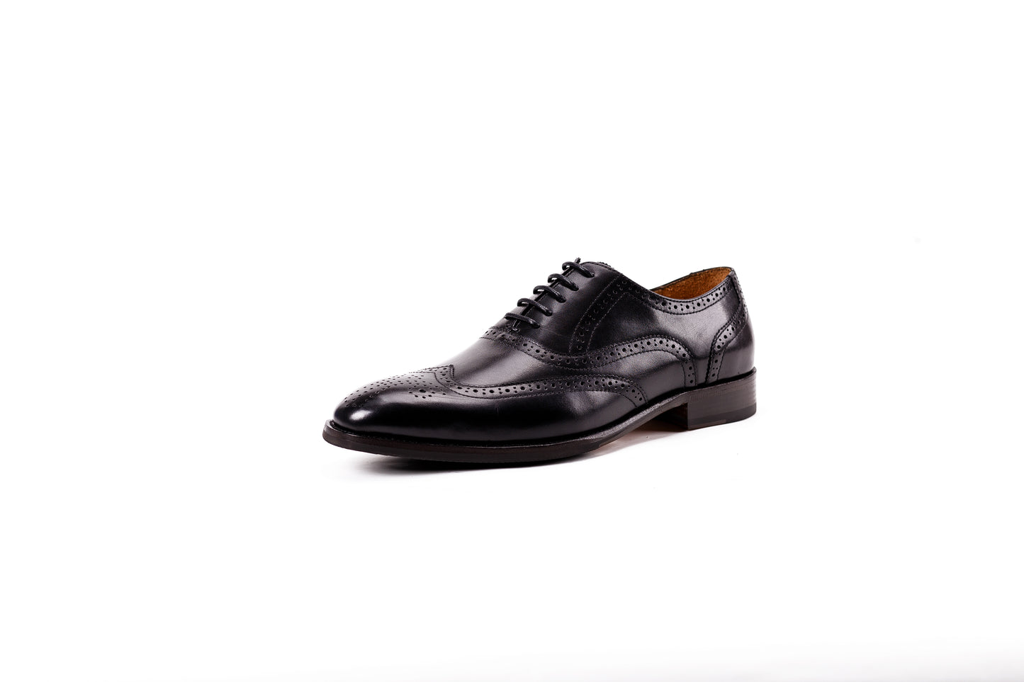 Cowhide business dress handmade leather shoes