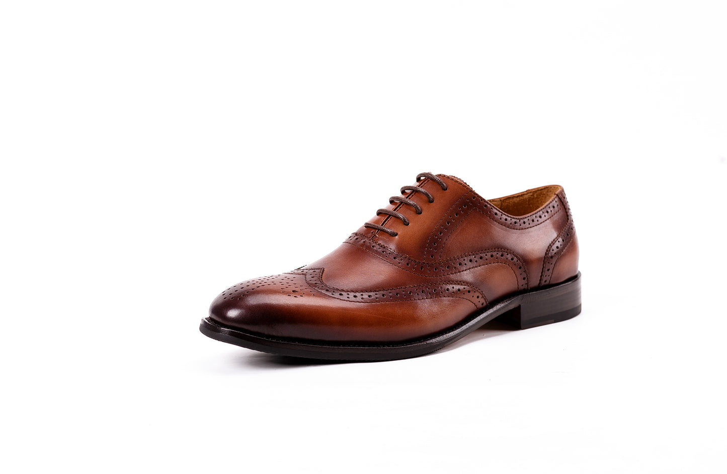 Cowhide business dress handmade leather shoes
