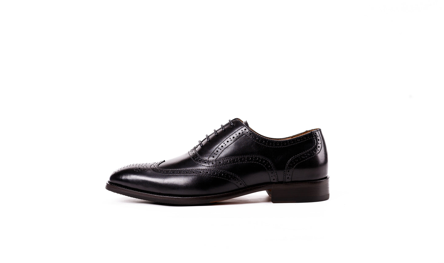 Cowhide business dress handmade leather shoes
