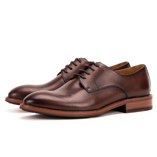 Leather handmade commuter shoes