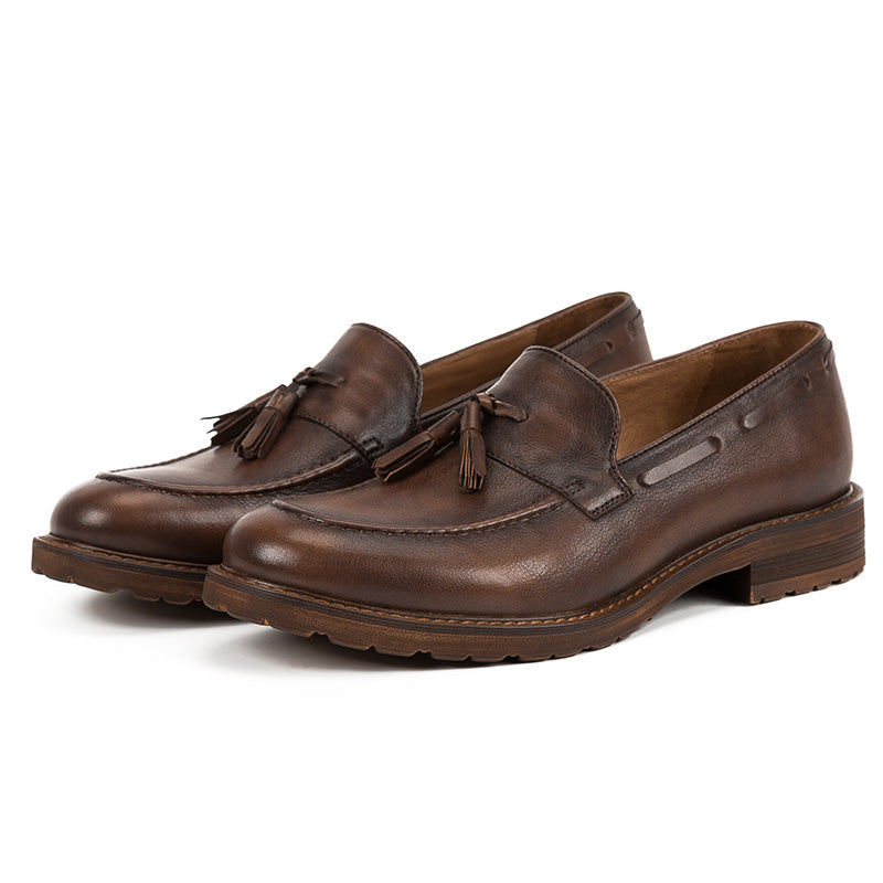Handmade retro casual men's shoes
