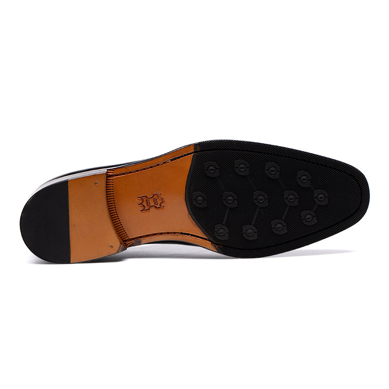 Men's handmade leather shoes
