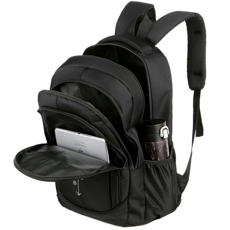 New Edition Student Backpack Large Capacity Korean Style Trendy Fashion Casual Travel Laptop Backpack