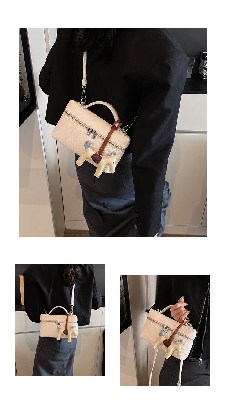 New Hand-Carrying Bag Women's Simple Fashion Small Square Bag All-Match Messenger Bag