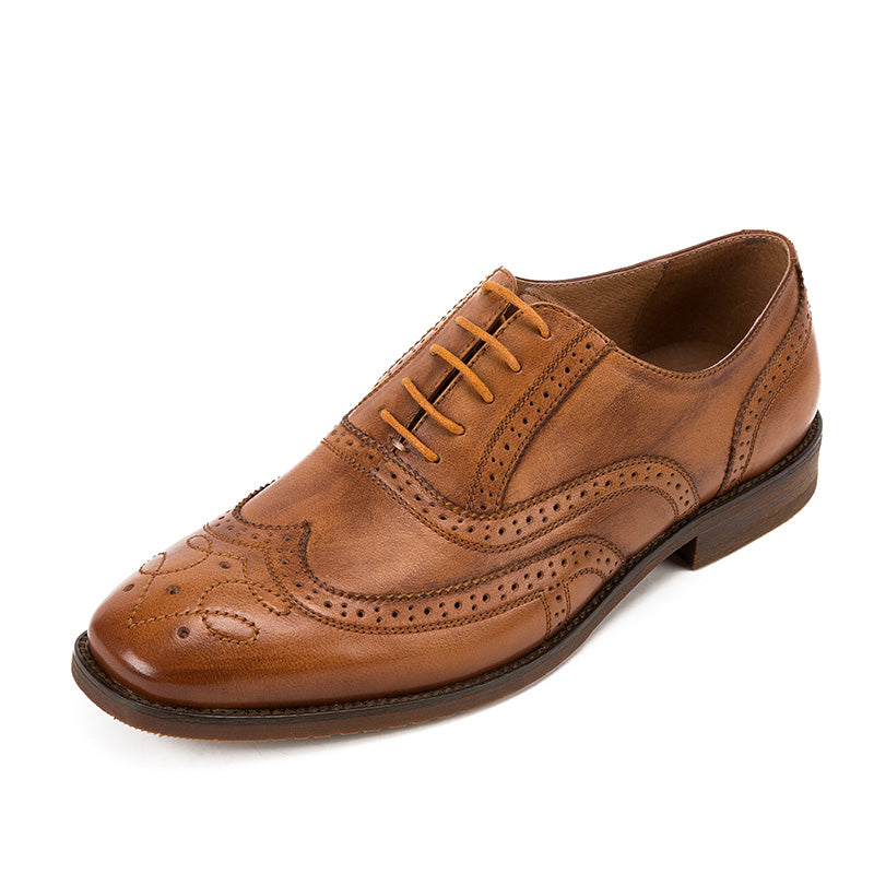 Handmade leather shoes