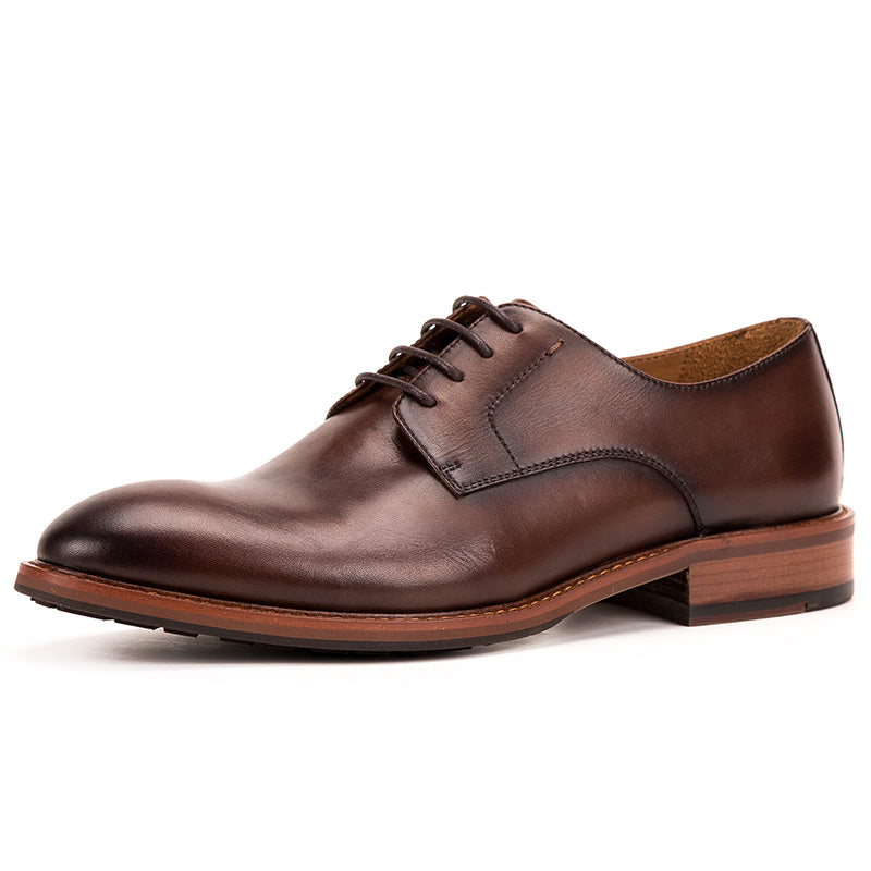 Leather handmade commuter shoes