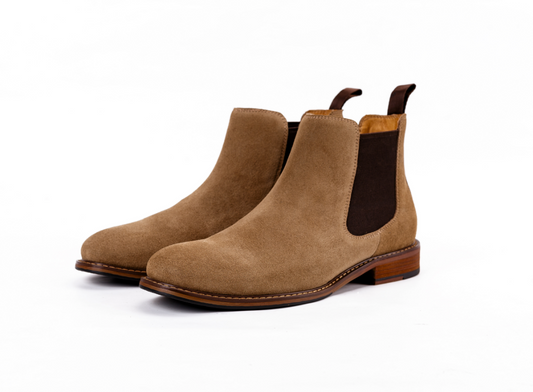 First layer cowhide casual handmade leather shoes for men