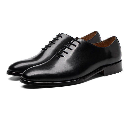 Men's handmade leather shoes