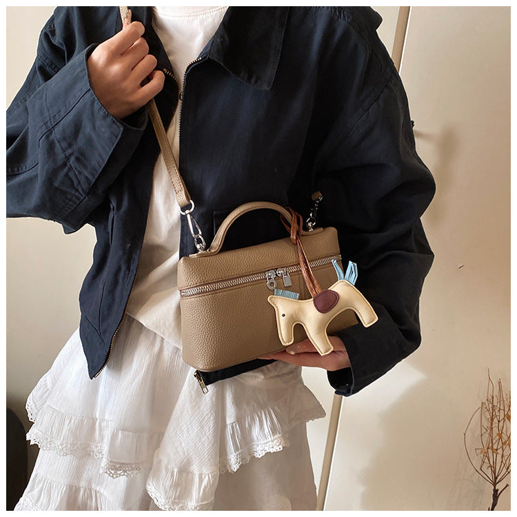 New Hand-Carrying Bag Women's Simple Fashion Small Square Bag All-Match Messenger Bag
