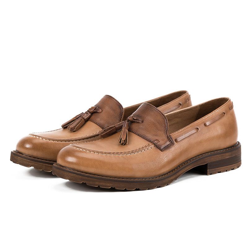 Handmade retro casual men's shoes