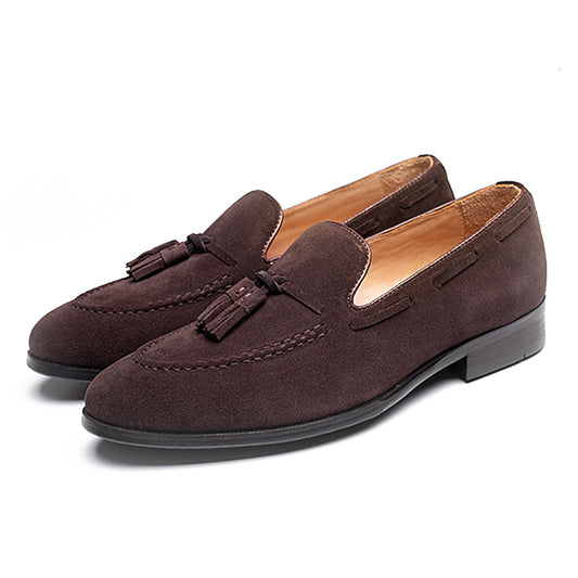 Soft leather shoes Casual handmade leather shoes