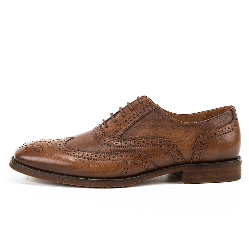 Handmade leather shoes