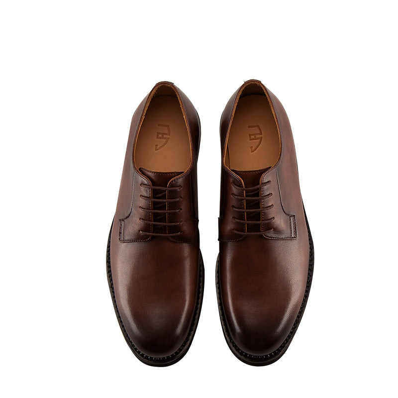 Men's casual business handmade leather shoes
