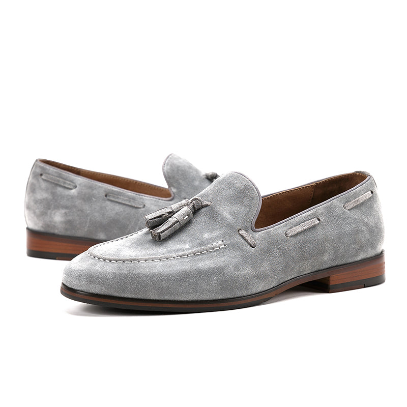 Casual breathable leather handmade shoes