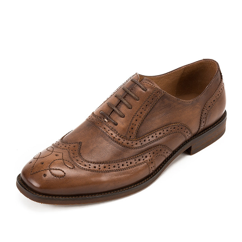 Handmade leather shoes