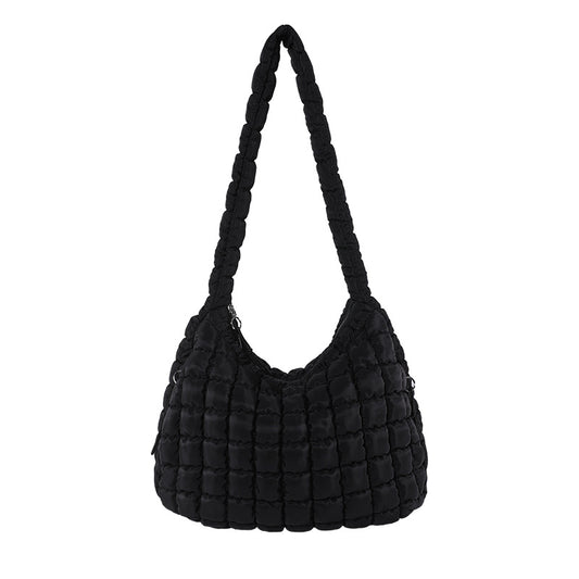 Pleated Cloud Bag Fashion Shoulder Portable Dumpling Bag Large Capacity Underarm Women's Bag
