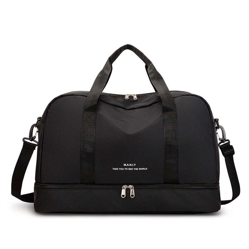 Large Capacity Travel Bag for Short Trips, Lightweight Handbag, Dry and Wet Separation Gym Bag, Sports Bag