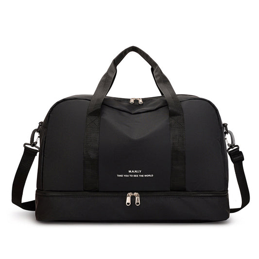 Large Capacity Travel Bag for Short Trips, Lightweight Handbag, Dry and Wet Separation Gym Bag, Sports Bag