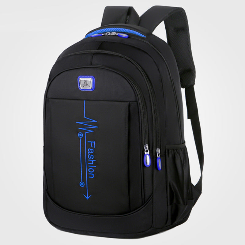 New Edition Student Backpack Large Capacity Korean Style Trendy Fashion Casual Travel Laptop Backpack